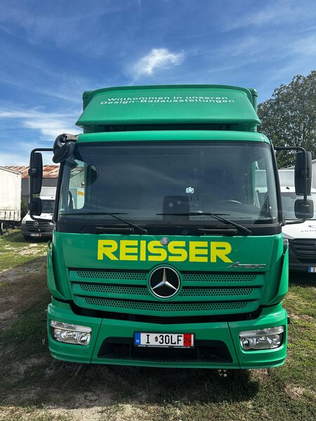 Mercedes Atego 7.5 tons cu lift inmatriculate pe Romania